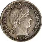 1900-P Barber Dime
