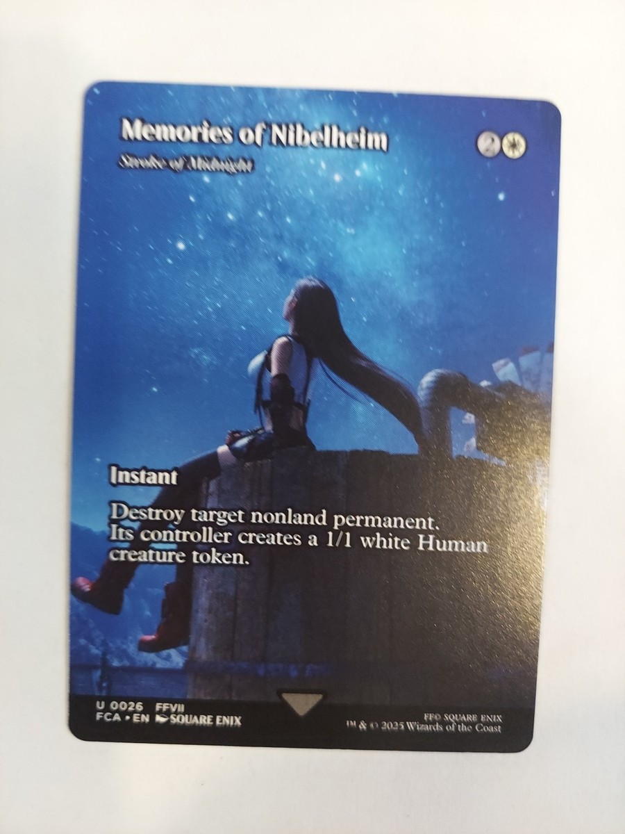 PSA10 ニブルヘイムの思い出 Memories of Nibelheim Memories of Nibelheim - Stroke of Midnight (Showcase) Final