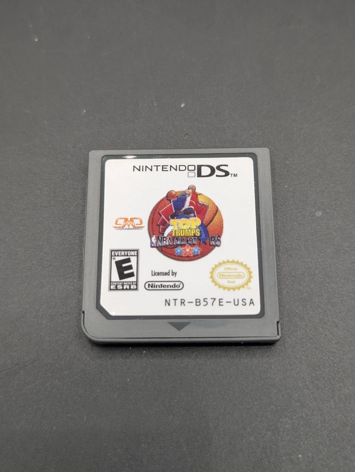 Top Trumps NBA All Stars ( Nintendo DS ) CIB - Mint Sticker - Authentic - Tested - Image 4 of 4