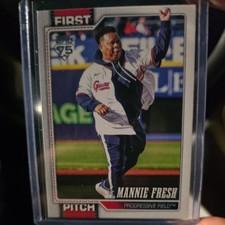 2026 Topps Baseball Series 1 First Pitch # FP-9 Mannie Fresh