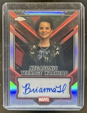 2025 Topps Chrome Deadpool Brianna Hildebrand Auto Negasonic Warhead #TC-04