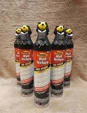 Lot of 6: Homax Wall Texture PRO GRADE Orange Peel, Oil Based, 25 Oz