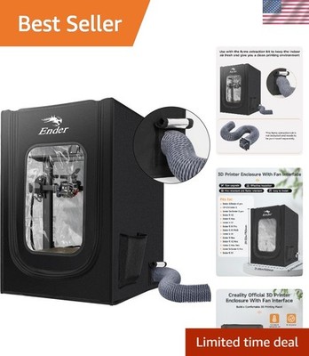 Constant Temperature 3D Printer Enclosure for Ender Series - Ultra Safe Design