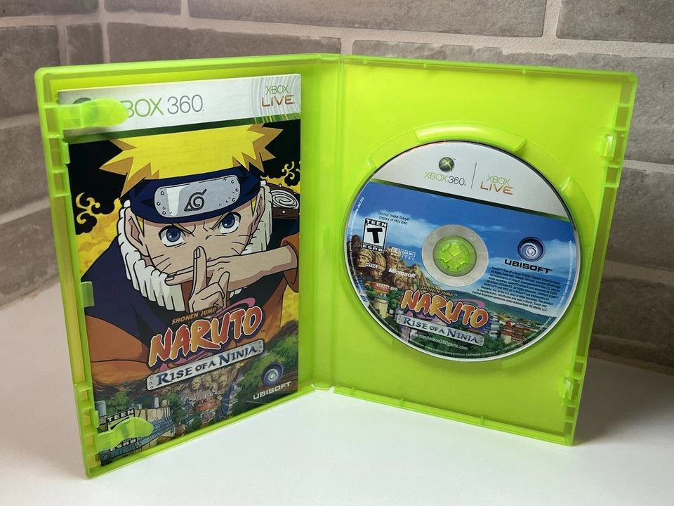 Naruto Rise of a Ninja - Microsoft Xbox 360 - CIB Complete with Manual - Image 4 of 4