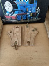 Authentic Fisher Price Wooden Thomas Train 3 1/2 Inch Curved Switch Tracks