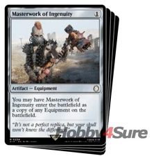 Masterwork Of Ingenuity X4 M/NM Magic MTG Universes Beyond: Fallout