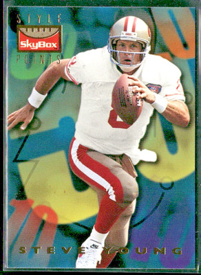 Steve Young Player Lot Bundle 10 Different Football Cards SY004 49ers