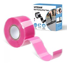 Water-Resistant Silicone Grip Tape for Handles, Pull-Up Bars, Dumbbells  Sports