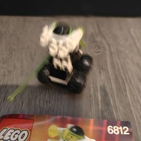 Vintage 1991 LEGO Space Blacktron Grid Trekkor (6812) w/Instructions