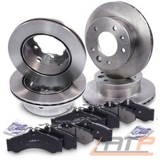 BREMSSCHEIBEN+BREMSBELÄGE BREMSKLÖTZE VORNE+HINTEN FÜR MERCEDES SPRINTER T-4 904