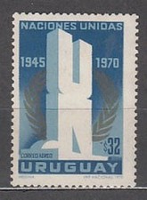 Uruguay - Aérien Yvert 366 ** MNH ONU