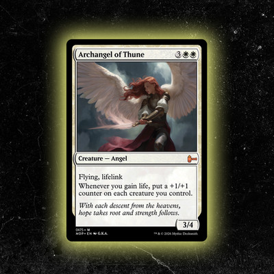 Archangel of Thune - Custom MTG Card - High-Quality