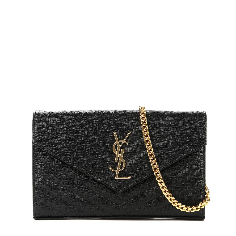 Borsa a tracolla Saint Laurent Monogram con ferramenta oro 121287506