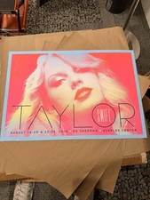 Taylor Swift Ed Sheeran Staples Center Los Angeles CA 8/19/2013 Poster Kii Arens