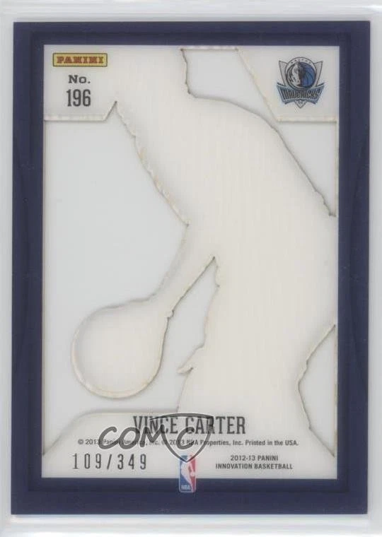 2012-13 Panini Innovation View /349 Vince Carter #196 HOF - Image 2 of 2