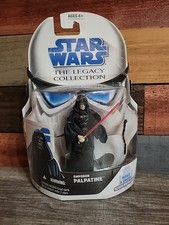 STAR WARS THE LEGACY COLLECTION EMPEROR PALPATINE  39 BUILD A DROID U-3PO FIGURE