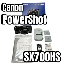 Canon PowerShot SX700HS Digital Camera with Battery Charger and Guide