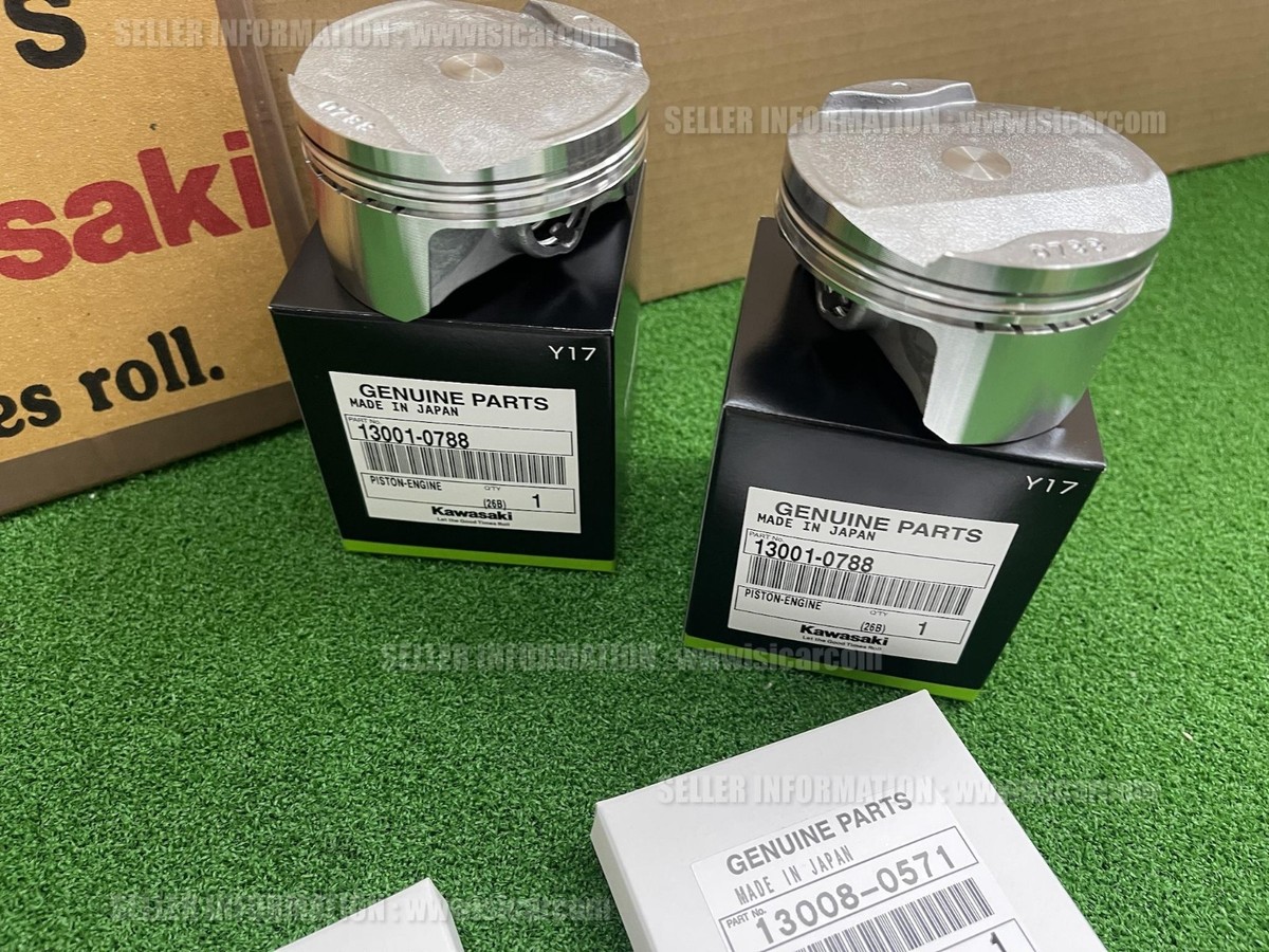 KAWASAKI Z900 Z900RS 2017 - 2024 PISTON KIT FOR ONE BIKE 13001