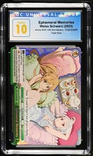 Weiss Schwarz GRADED Ephemeral Memories Asuna Yuna SAO RRR PRISTINE 10 CGC ENG