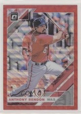 2019 Panini Donruss Optic Red Wave Prizm Anthony Rendon #180 qa6