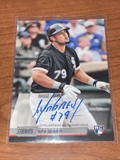 2014 Topps Stadium Club Auto Jose Abreu #SCA-JA Rookie Auto RC Autograph On Card. rookie card picture