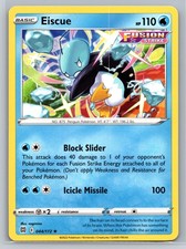 Pokemon Eiscue 044/172 Brilliant Stars Rare Water Fusion Strike TCG Card NM