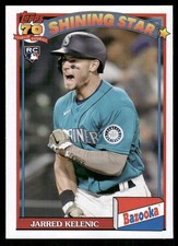 2021 Topps Archives #91BZ-8 Jarred Kelenic 1991 Topps Bazooka Shining Stars