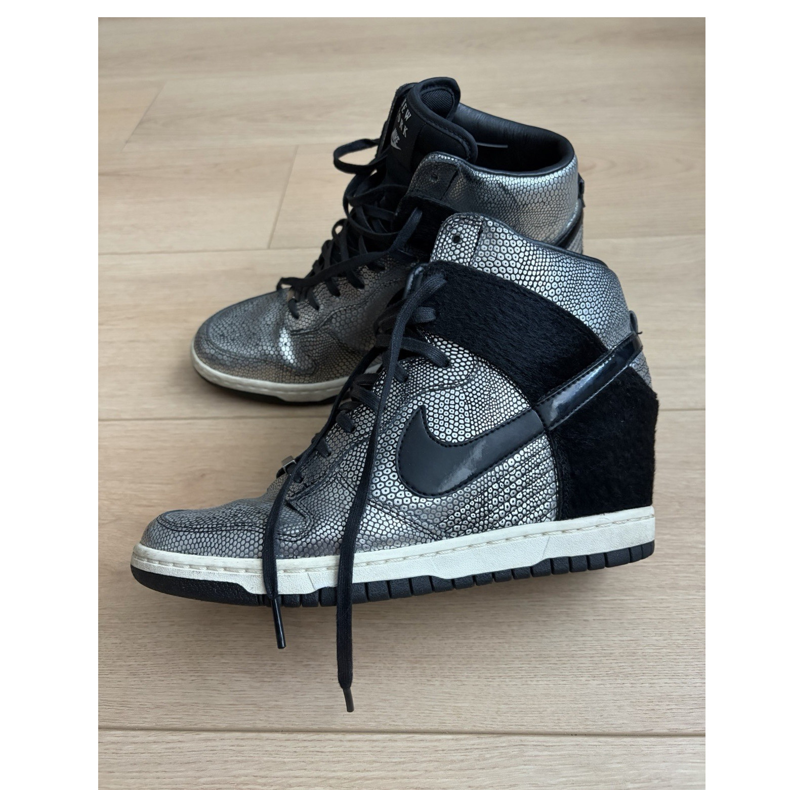 Nike Dunk Sky Hi City Fe Qs NYC Hidden Wedge Heel  