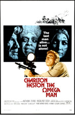 THE OMEGA MAN 1971 US1sht Poster Richard Matheson Story CHARLTON HESTON