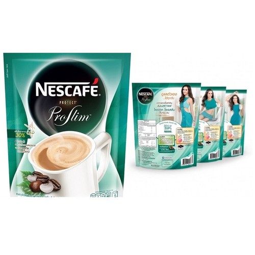 Nescafe Proslim Protect Café Instantáneo 3 1 Dieta Delgada Sin Grasa Control de Peso Barra - Imagen 9 de 31