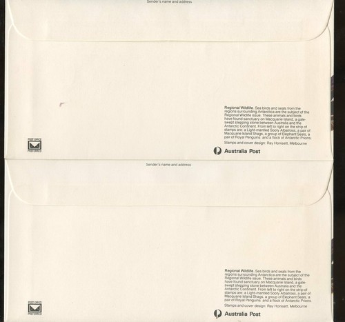 ANTARCTIC COVERS AUSTRALIA AAT ..FDCs Islands ..PRICED in GROUPS or SINGLY - Picture 24 of 58
