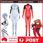 EVA Neon Genesis Evangelion Asuka Ayanami Rei Bodysuit Jumpsuit Cosplay Costume