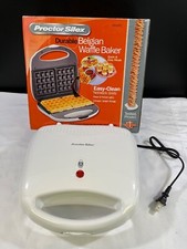 Proctor Silex Durable Nonstick Belgian Waffle...