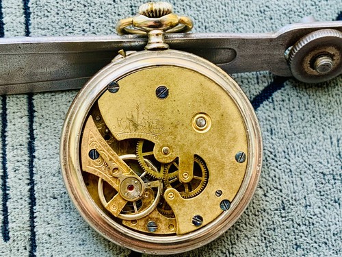 Pocket Watch LANGE UHR Glashutte Deutsche Uhrenfabrikation - Picture 13 of 21