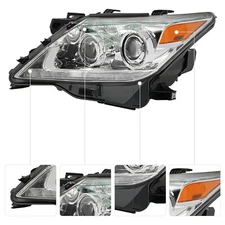 Left Headlight Driver Side Xenon Headlamp For 2013-2015 Lexus LX570 Head Light