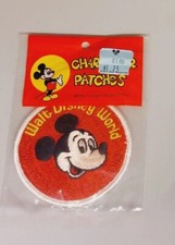 Disneyland Mickey Mouse Vintage Patch Walt Disney Productions
