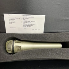 Lanier 500 Ohm Dynamic Wired 3 Pin XLR Omni-Directional  Microphone