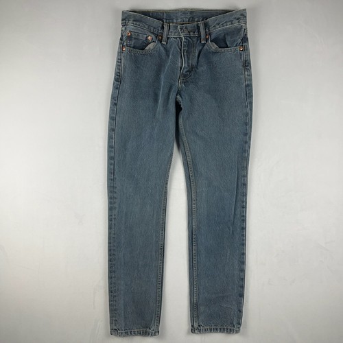 Levis 511 Jeans Mens 29x32 Gray Jeans Slim Fit Tapered Leg Denim Red Tag |  eBay