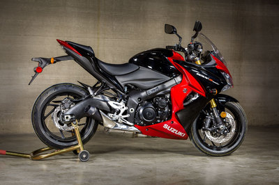 Black GP Slip on Exhaust M4 for 16-20 Suzuki Gsxs1000 SM OEM for