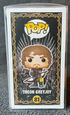 Funko POP Game Of Thrones Theon Grey Joy #81 w/Protector | eBay