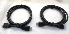 USB Cable 30V Black 6ft Digital HDMI High Speed VERICOM (2) C34