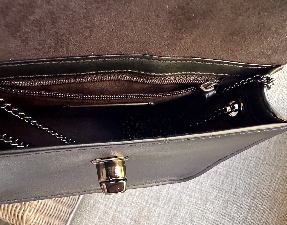 Coach Leather Dark Navy Bowery Crossbody Refined Calf Leather 57714 New With Tag image 10