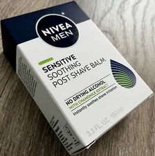 Nivea Post Shave Balm for Men Sensitive Chamomile Vitamin E 3.3 fl oz 100 ml