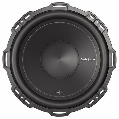 Rockford Fosgate P1S2-12, Punch 12'' 2 Ohm Single Voice Coil Subwoofer - 500W