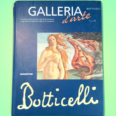 BOTTICELLI GALLERIA D'ARTE DE AGOSTINI VOL 6