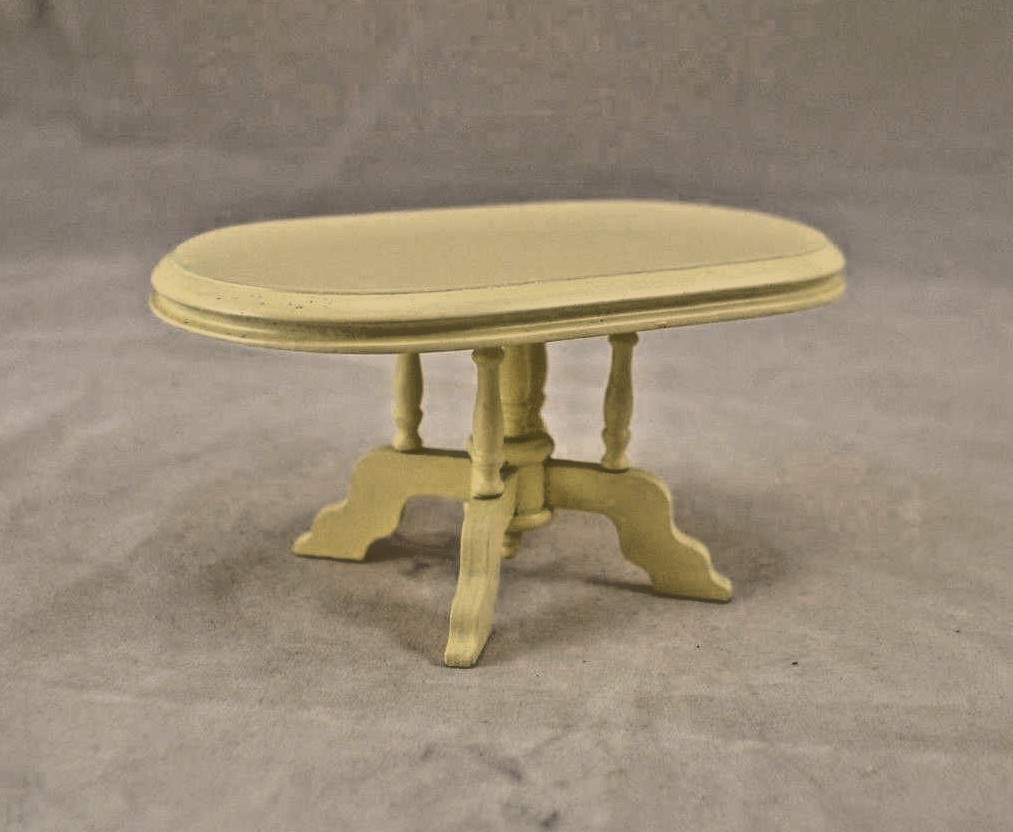 Kit De Cuisine/Salle à Manger Miniature Crème 8 Pièces - Échelle 1/12 Pour Maison De Poupée