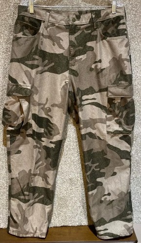 Cabela's Mens Camo Hunting Set Button Shirt Size Large W/Pants Size 36X31 - Picture 8 of 20