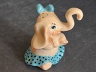 Vtg Ceramic Arts Studio Elephants Salt & Pepper Shaker, no stoppers — photo 9