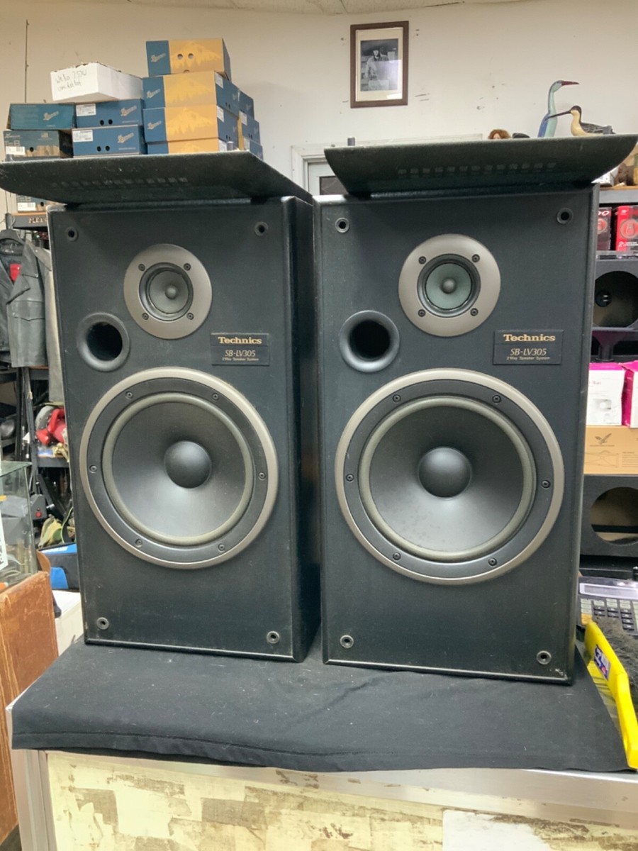 Technics 2-Way Speaker 昭和レトロ 昭和レトロ】松下電器 Technics 2wayスピーカー 日本製 ジャンク