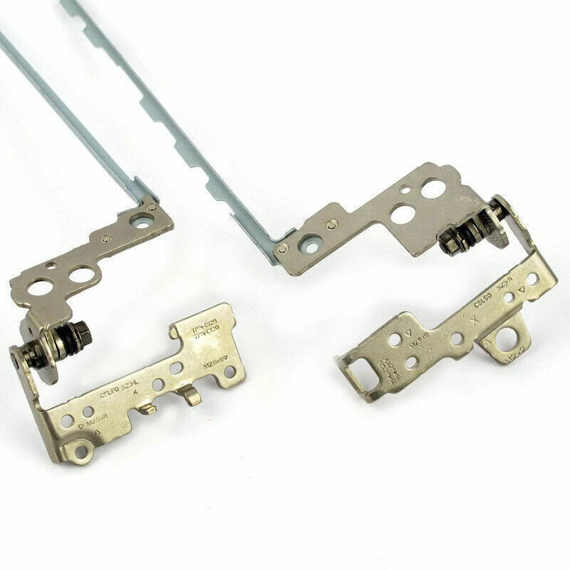 Nuevo para HP 15-BS 15T-BR 15-BW Cubierta Trasera LCD Negra + Bisel Frontal + Bisagras con 6 Tornillos Foto 4 de 4